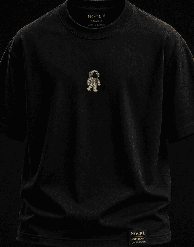 Astronaut Tee selected in Black