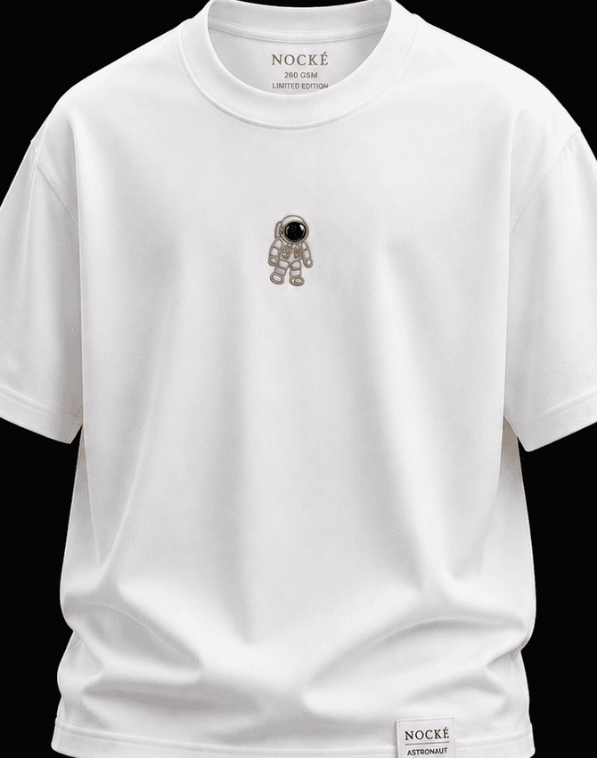 Astronaut Tee in White