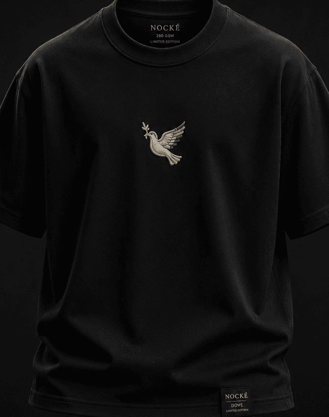 Dove Tee selected in Black