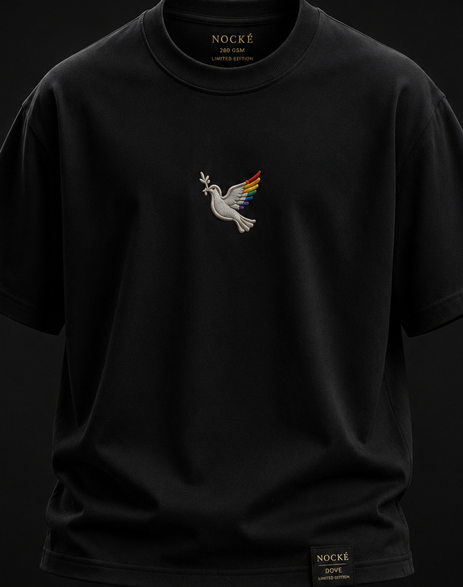 Dove Tee in Black