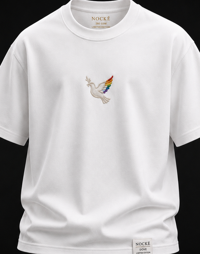 Dove Tee in White
